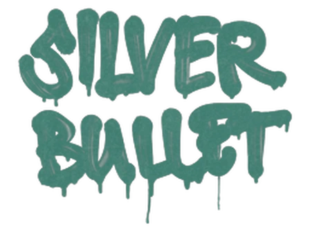 Sealed Graffiti | Silver Bullet (Frog Green) image
