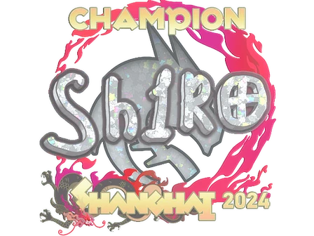 Sticker | sh1ro (Glitter, Champion) | Shanghai 2024 image