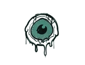 Sealed Graffiti | Eye Spy (Frog Green) image