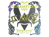 Sticker | FlameZ (Holo, Champion) | Austin 2025 image