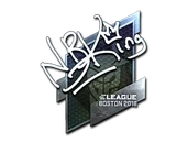 Sticker | NBK- (Foil) | Boston 2018 image