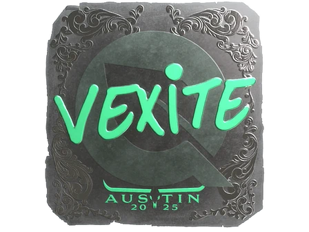 Sticker | vexite (Foil) | Austin 2025 image