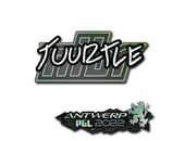 Sticker | Tuurtle (Glitter) | Antwerp 2022 image