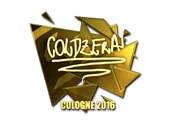 Sticker | coldzera (Gold) | Cologne 2016 image