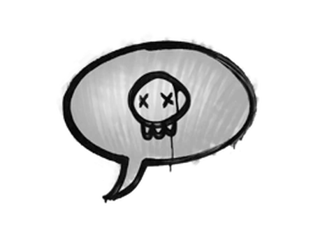 Sealed Graffiti | Death Sentence (Shark White) image