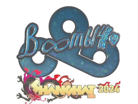 Sticker | Boombl4 (Glitter) | Shanghai 2024 image