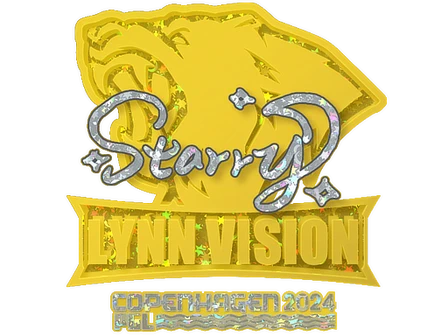 Sticker | Starry (Glitter) | Copenhagen 2024 image