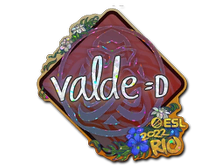 Sticker | v4lde (Glitter) | Rio 2022 image