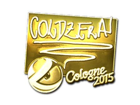 Sticker | coldzera (Gold) | Cologne 2015 image