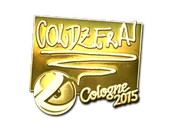 Sticker | coldzera (Gold) | Cologne 2015 image