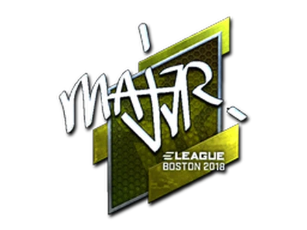 Sticker | MAJ3R (Foil) | Boston 2018 image