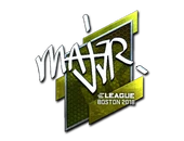 Sticker | MAJ3R (Foil) | Boston 2018 image