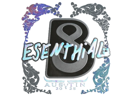 Sticker | esenthial (Holo) | Austin 2025 image