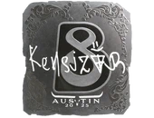 Sticker | kensizor (Foil) | Austin 2025 image