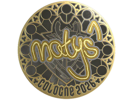 Sticker | MATYS (Gold) | Cologne 2026 image