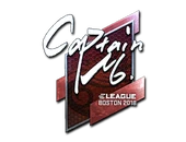 Sticker | captainMo (Foil) | Boston 2018 image