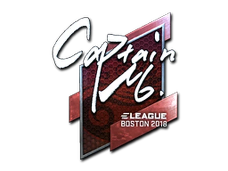 Sticker | captainMo (Foil) | Boston 2018 image