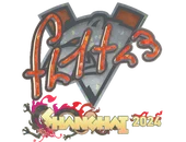 Sticker | FL1T (Glitter) | Shanghai 2024 image