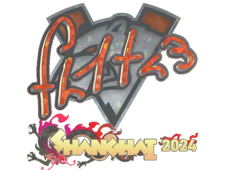 Sticker | FL1T (Glitter) | Shanghai 2024 image