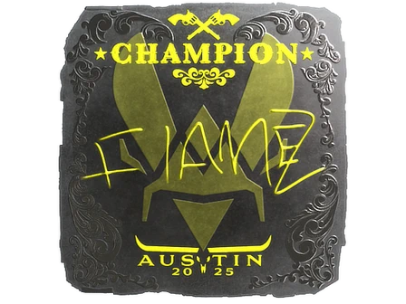 Sticker | FlameZ (Foil, Champion) | Austin 2025 image