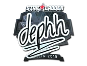 Sticker | dephh (Foil) | Berlin 2019 image