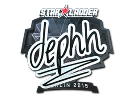 Sticker | dephh (Foil) | Berlin 2019 image