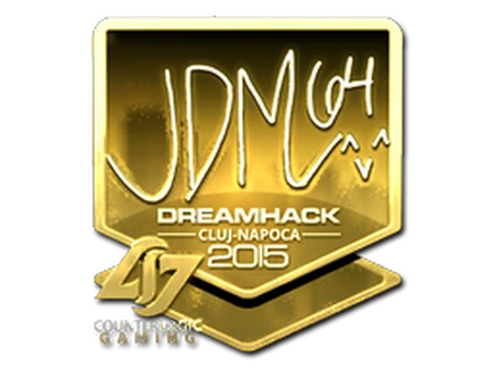 Sticker | jdm64 (Gold) | Cluj-Napoca 2015 image