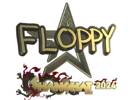 Sticker | floppy (Gold) | Shanghai 2024 image