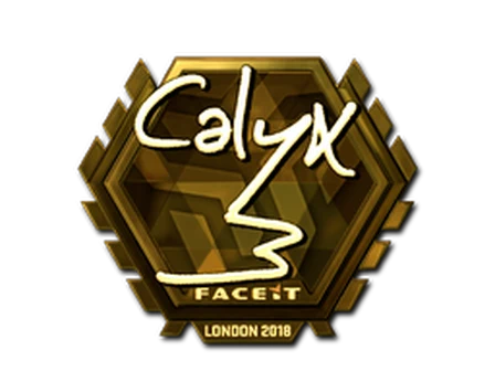 Sticker | Calyx (Gold) | London 2018 image