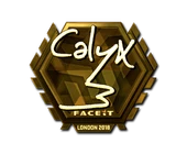 Sticker | Calyx (Gold) | London 2018 image