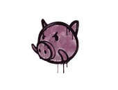 Sealed Graffiti | Piggles (Princess Pink) image