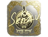 Sticker | Senzu (Gold) | Austin 2025 image