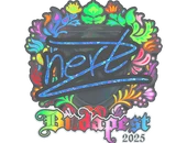 Sticker | NertZ (Holo) | Budapest 2025 image