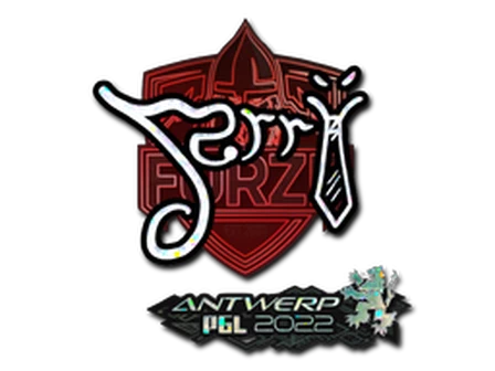 Sticker | Jerry (Glitter) | Antwerp 2022 image
