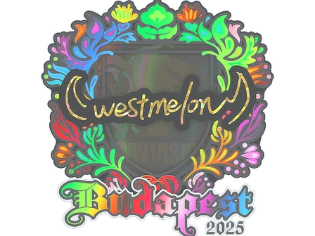 Sticker | westmelon (Holo) | Budapest 2025 image