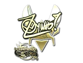 Sticker | ZywOo (Gold, Champion) | Paris 2023 image