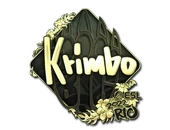 Sticker | Krimbo (Gold) | Rio 2022 image