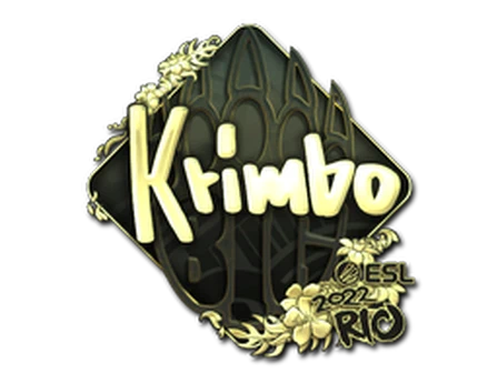 Sticker | Krimbo (Gold) | Rio 2022 image