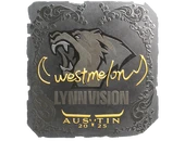 Sticker | westmelon (Foil) | Austin 2025 image