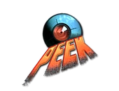 Sticker | Peek Me (Foil) image