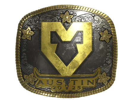 Sticker | MOUZ (Gold) | Austin 2025 image