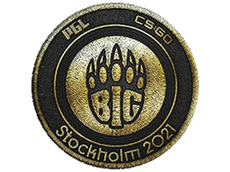 Patch | BIG (Gold) | Stockholm 2021 image