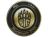 Patch | BIG (Gold) | Stockholm 2021 image