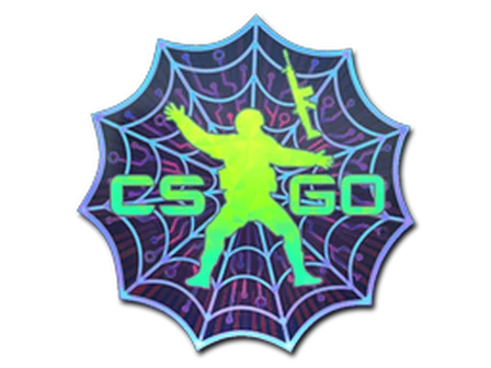 Sticker | Web Stuck (Holo) image