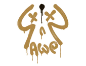 Sealed Graffiti | Recoil AWP (Desert Amber) image