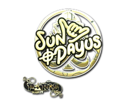 Sticker | SunPayus (Gold) | Paris 2023 image