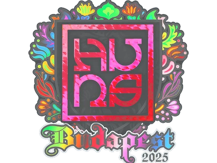 Sticker | The Huns (Holo) | Budapest 2025 image