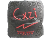 Sticker | Cxzi (Foil) | Austin 2025 image