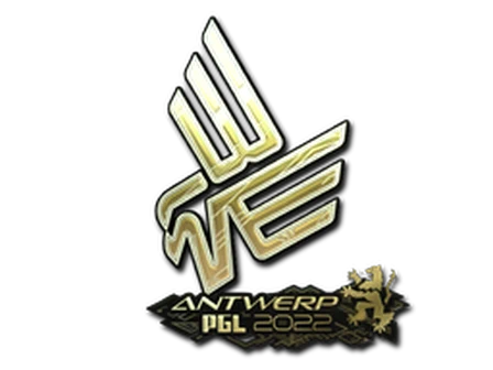 Sticker | Bad News Eagles (Gold) | Antwerp 2022 image