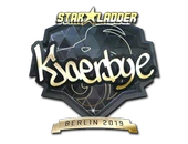 Sticker | Kjaerbye (Gold) | Berlin 2019 image